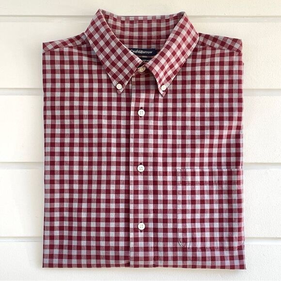 Men's Croft & Barrow True Comfort Slim-Fit Easy-Care Stretch Button-Down Shirt - Picture 4 of 9